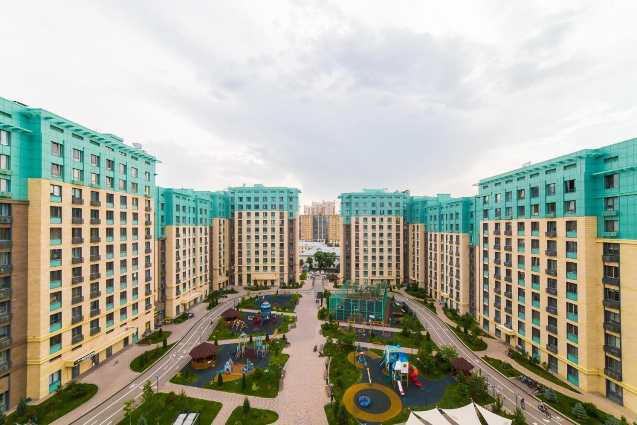Manica Gagarin Park Lejlighed Almaty Eksteriør billede